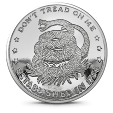 1 Oz Silver Round | Don't Tread On Me (New)