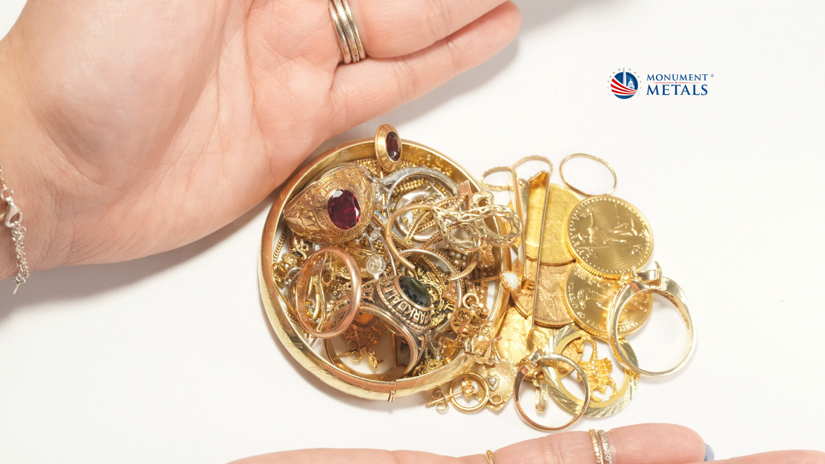 Selling gold and silver coins and jewelry in Frederick, Maryland